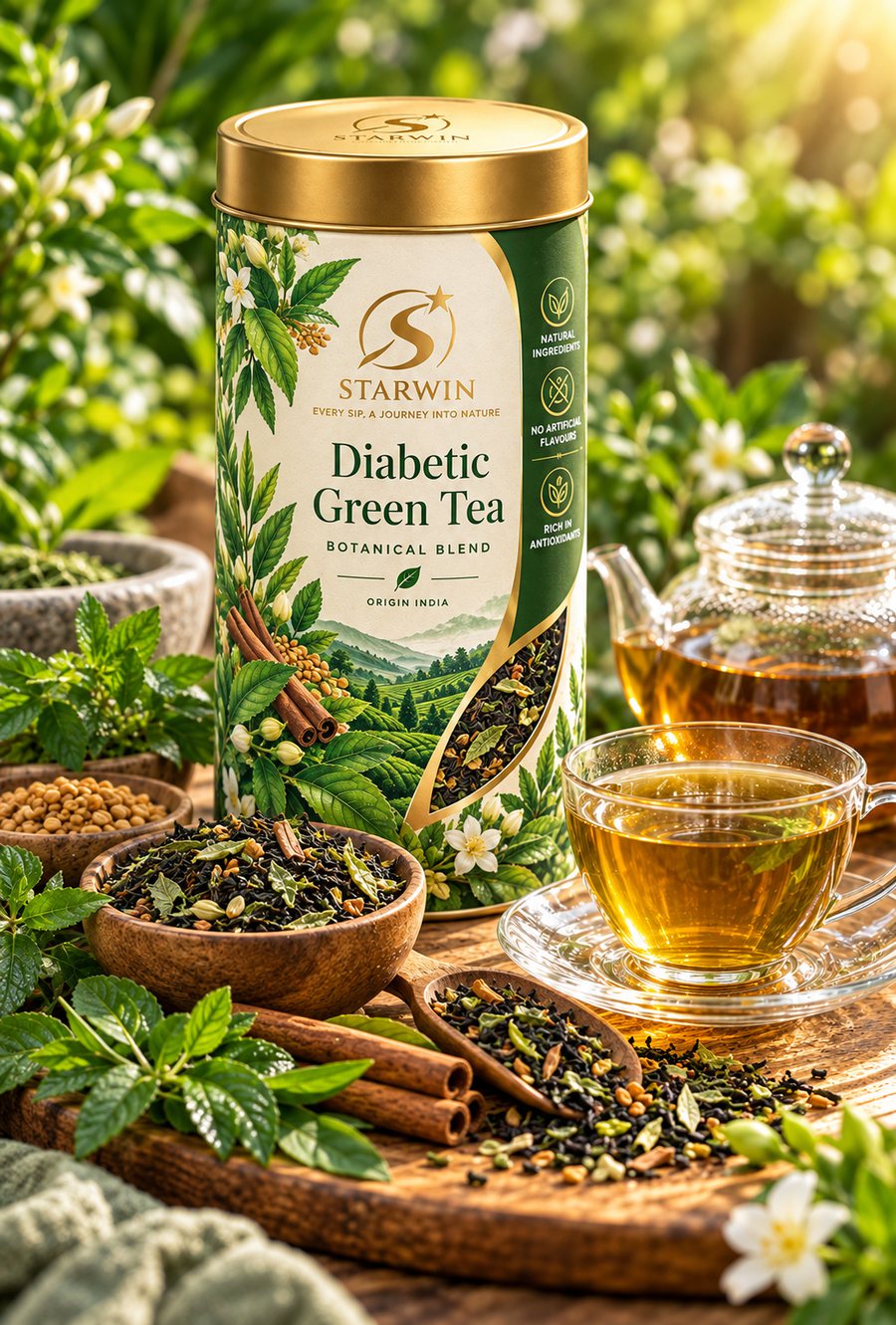 Diabetic Green Tea
