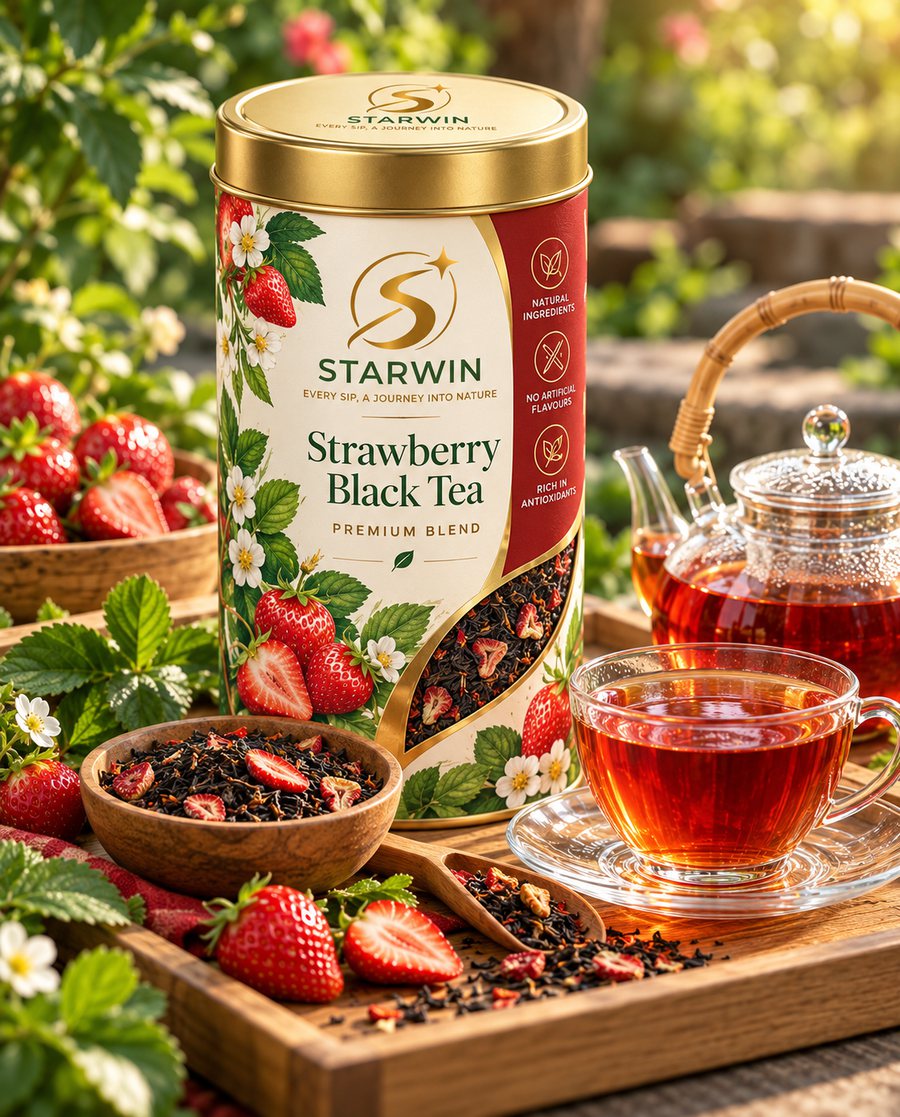 Strawberry Black Tea